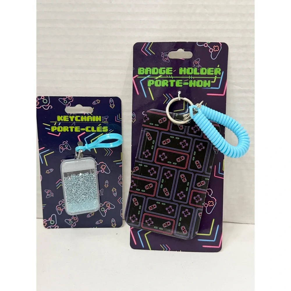 Gamer Stationery Set Clipboard Composition Notebook Highlighters Sharpener New